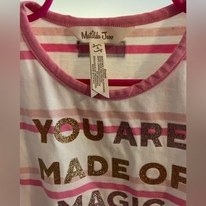 Long sleeve tulle tunic